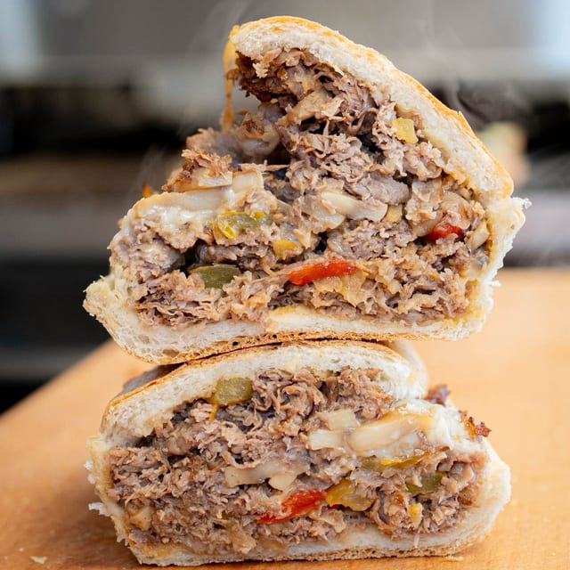 Smothered Cheesesteak.