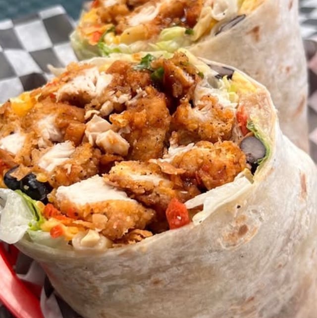 BBQ Chicken Wrap.