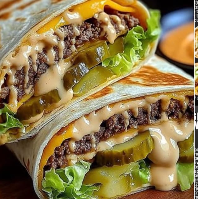 Bubba's Big Mac Wrap.