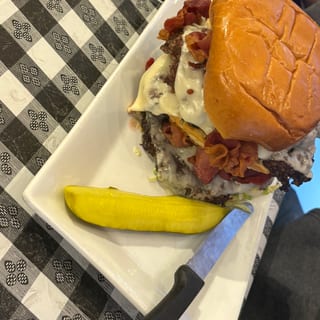 Double Bacon Burger
