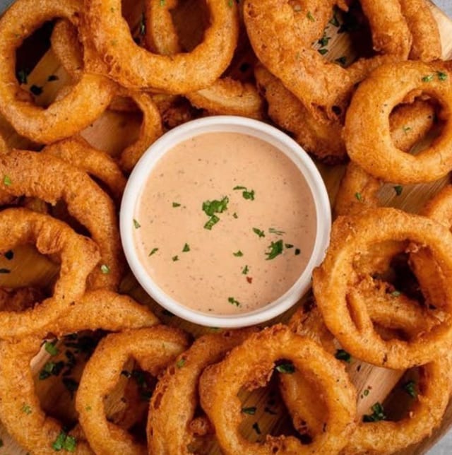 Tower of Onion Rings.