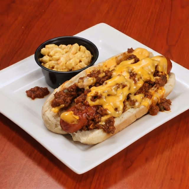 Chili & Cheese Dog.